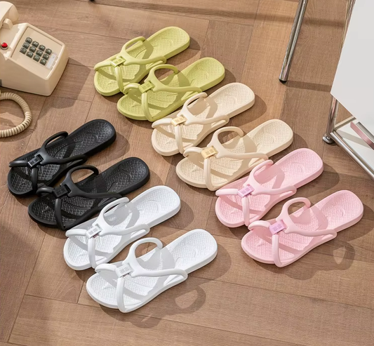 Składane klapki podróżne unisex – lekkie, wygodne, antypoślizgowe